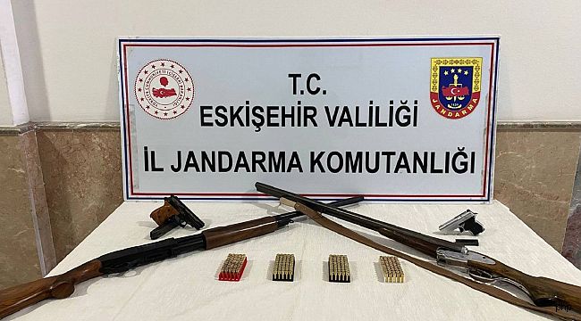  İş yerini cephaneliğe çeviren şüpheli yakalandı