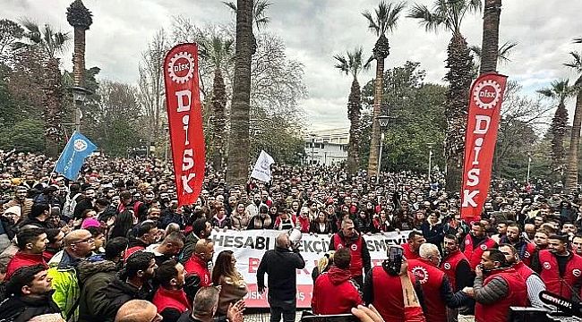 İZENERJİ ve İZELMAN işçilerinin eylemi sonlandı