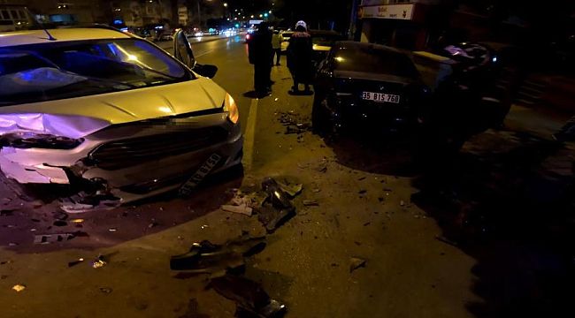 Alkollü genç, babasının kurum otomobilini kaçırdı, 5 araca birden çarptı