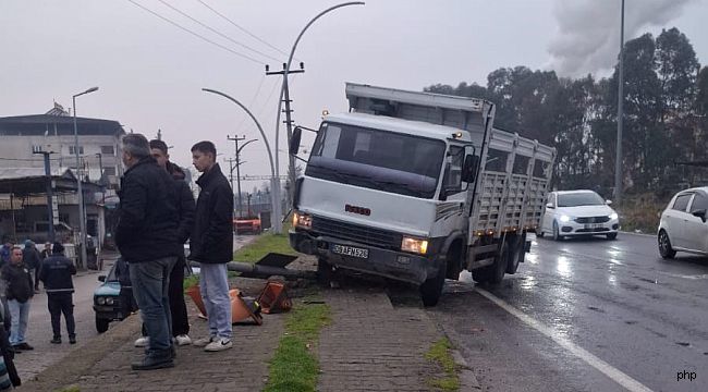 Aydın'da talihsiz kaza