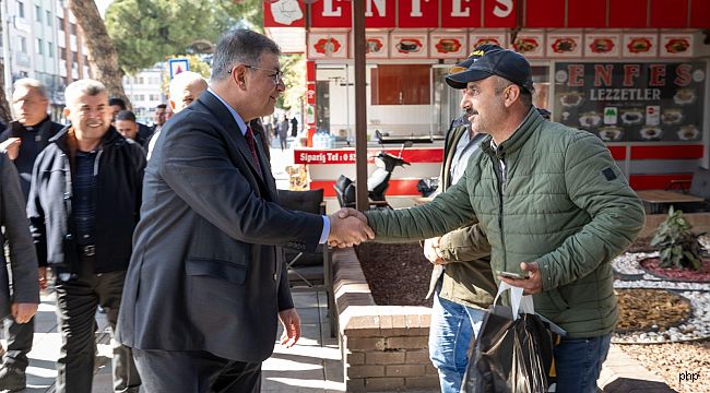 Başkan Tugay'ın Ödemiş mesaisi