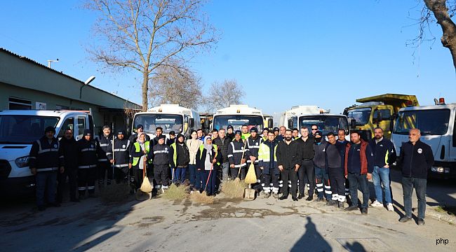 Efes Selçuk sokaklarında temizlik harekâtı