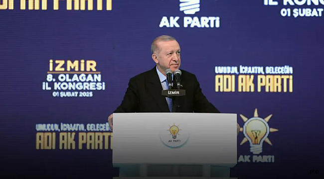 Cumhurbaşkanı Erdoğan: "İzmir'e eser bırakmadılar yediler içtiler dağıldılar"