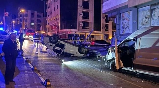 İzmir'de feci kaza: 2 ölü, 2 tutuklama