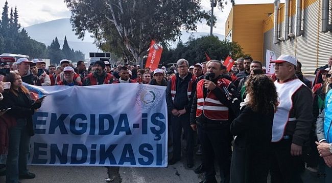 İzmir'de tütün fabrikalarında grev dalgası