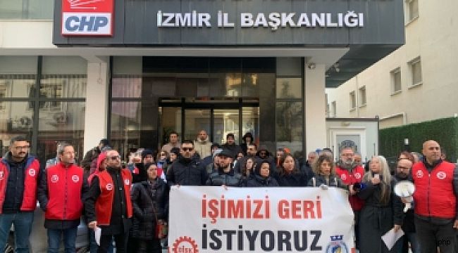 Karşıyaka Belediyesi işçileri Ankara'ya yürüme kararı aldılar