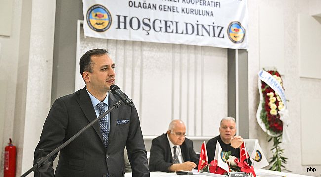 Başkan Eşki esnafın genel kurul heyecanına ortak oldu