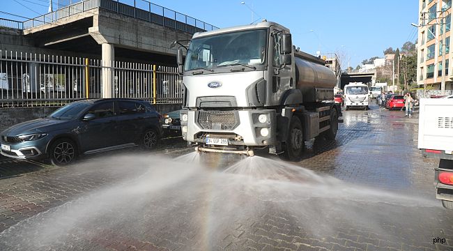 Bayraklı Belediyesi'nden temizlik seferberliği