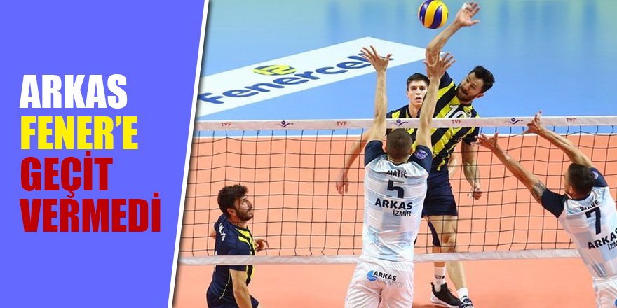 Voleybol Ligi'nde Arkas: 3 - Fenerbahçe: 2