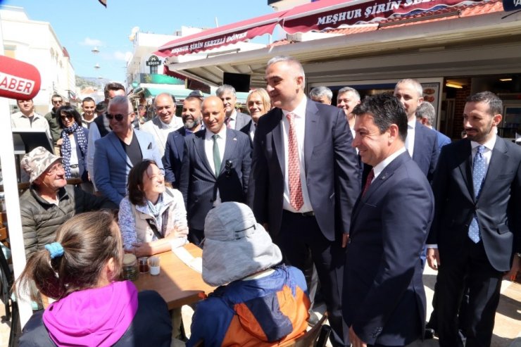 Turizm Bakanı Ersoy, Bodrum’da incelemelerde bulundu