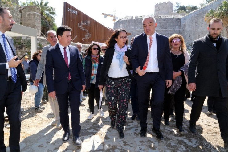 Turizm Bakanı Ersoy, Bodrum’da incelemelerde bulundu