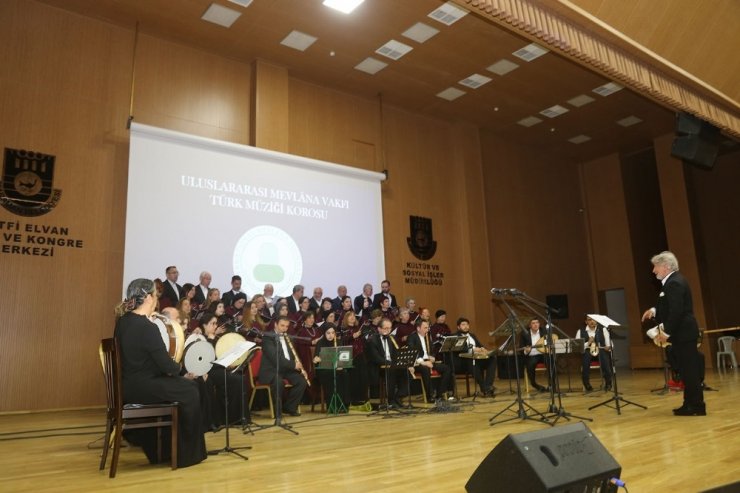 Karaman'da Mevlana Vakfı'ndan konser