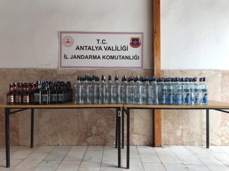 Kaçak içkiye 18 bin TL ceza