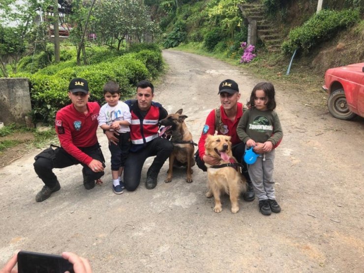 Kayıp iki çocuktan sevindirici haber