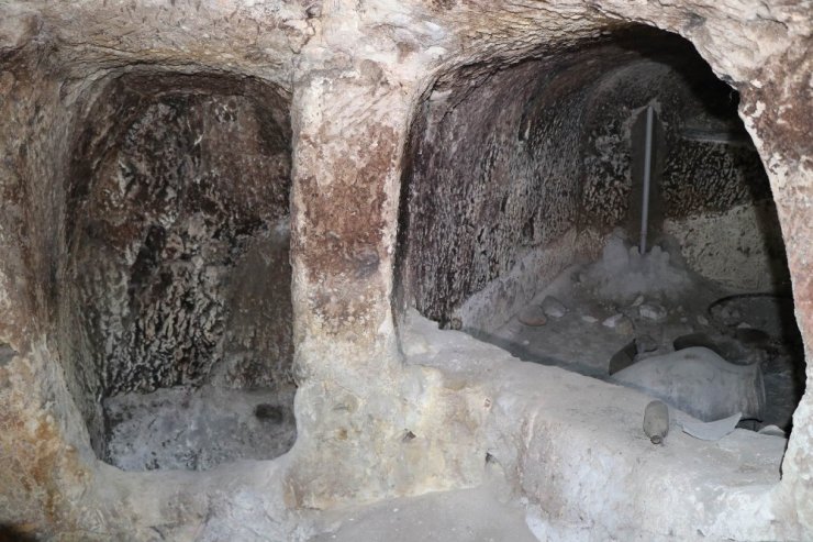 Kapadokya’da bir yeraltı şehri daha gün yüzüne çıktı