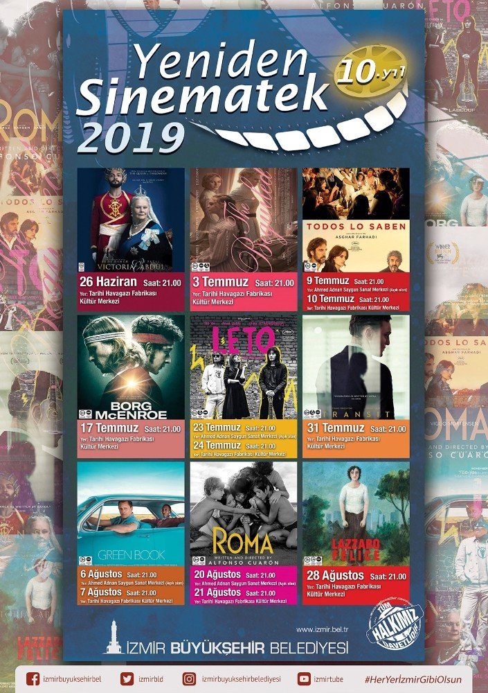 Açık havada “sinema keyfi”