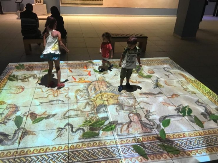 Zeugma Mozaik Müzesi’ne bayramda yoğun ilgi