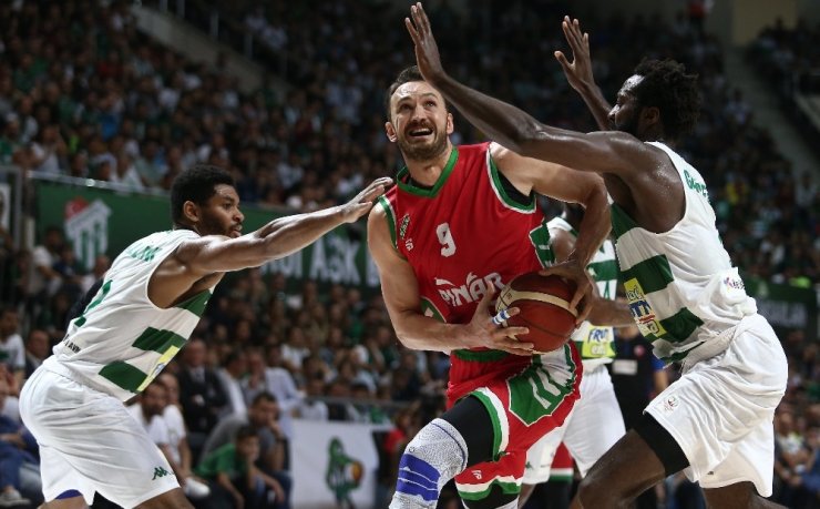 Basketbol: Bursaspor: 77 - Pınar Karşıyaka: 85