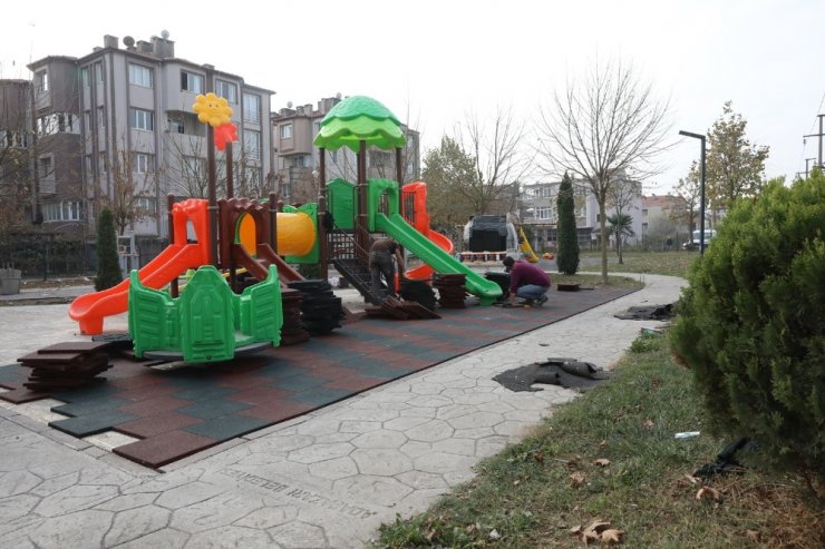 30 farklı bölgeye yeni çocuk parkı