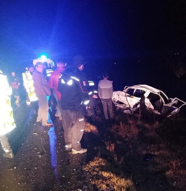 Afyonkarahisar’daki kazada yürek burkan detay