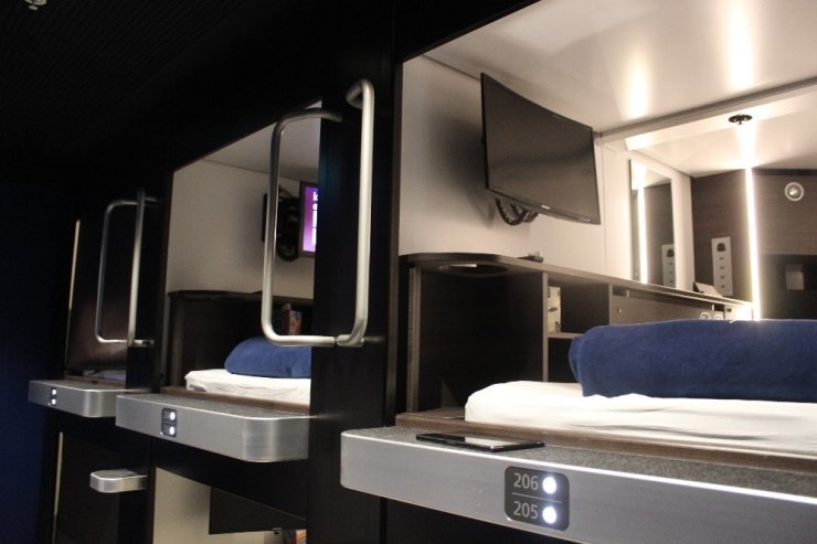 Sabiha Gökçen’in uyku kabinleri