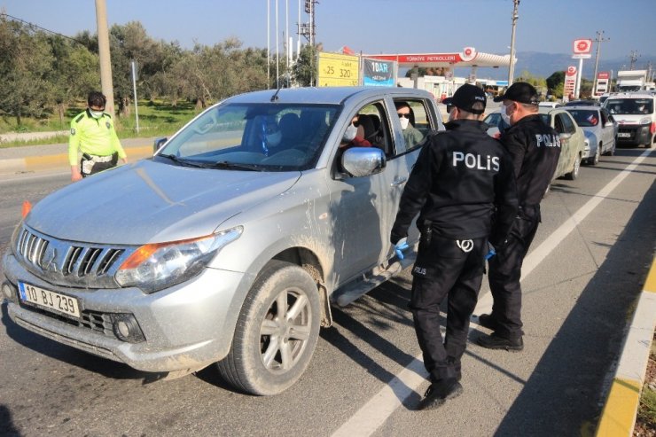 Ayvalık, Gömeç, Edremit ve Burhaniye'ye giriş çıkış yasak